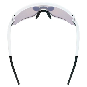 Lunettes de sport Uvex  Sportstyle 236 Small Set White Mat/Mirror Red (Cat. 2) + Clear (CAT. 0)