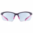 Lunettes de sport Uvex Sportstyle 802 Small Vario Purple/Pink