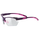 Lunettes de sport Uvex Sportstyle 802 Small Vario Purple/Pink