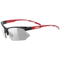 Lunettes de sport Uvex Sportstyle 802 Vario Black/Red