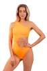 Maillot de bain Nebbia  One Shoulder Asymmetrical Monokini 458 Orange Neon S