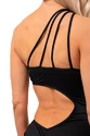 Maillot de bain Nebbia  One Shoulder Asymmetrical Monokini 459 Black