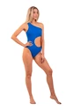 Maillot de bain Nebbia  One Shoulder Asymmetrical Monokini 459 Blue