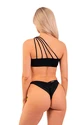 Maillot de bain Nebbia  One Shoulder Bandeau Bikini Top 448 Black
