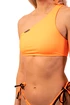 Maillot de bain Nebbia  One Shoulder Bandeau Bikini Top 449 Orange Neon