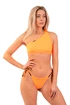 Maillot de bain Nebbia  One Shoulder Bandeau Bikini Top 449 Orange Neon