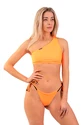 Maillot de bain Nebbia  One Shoulder Bandeau Bikini Top 449 Orange Neon