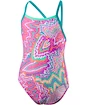 Maillot de bain pour filles Speedo  Orbit Groove Allover Thinstrap Crossback 24