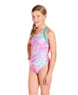 Maillot de bain pour filles Speedo  Orbit Groove Allover Thinstrap Crossback