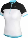 Maillot de cyclisme pour femme Etape  CLARA white/blue