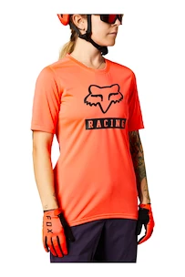 Maillot de cyclisme pour femme Fox Ranger Womens SS orange XS