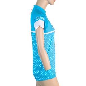 Maillot de cyclisme pour femme Sensor  Cyklo Dots Blue