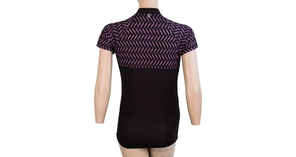 Maillot de cyclisme pour femme Sensor  Cyklo Wave Black