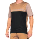 Maillot de cyclisme pour homme 100%  Airmatic Jersey Caramel/Black L