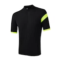 Maillot de cyclisme pour homme Sensor  Cyklo Classic Black/Neon Yellow M