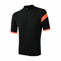 Maillot de cyclisme pour homme Sensor  Cyklo Classic Black/Orange