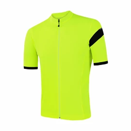 Maillot de cyclisme pour homme Sensor Cyklo Classic Neon Yellow/Black