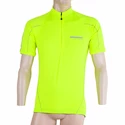 Maillot de cyclisme pour homme Sensor  Cyklo Entry Neon Yellow