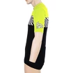 Maillot de cyclisme pour homme Sensor  Cyklo Miles Black/Neon Yellow