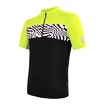 Maillot de cyclisme pour homme Sensor  Cyklo Miles Black/Neon Yellow