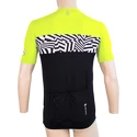 Maillot de cyclisme pour homme Sensor  Cyklo Miles Black/Neon Yellow