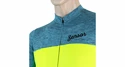 Maillot de cyclisme pour homme Sensor  Cyklo Motion Blue/Neon Yellow