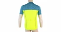 Maillot de cyclisme pour homme Sensor  Cyklo Motion Blue/Neon Yellow