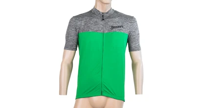 Maillot de cyclisme pour homme Sensor  Cyklo Motion Grey/Green