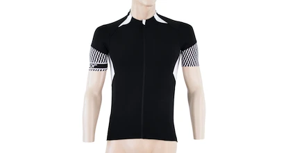 Maillot de cyclisme pour homme Sensor  Cyklo Race Black/White