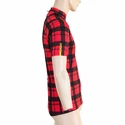 Maillot de cyclisme pour homme Sensor  Cyklo Square Red