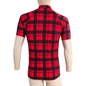 Maillot de cyclisme pour homme Sensor  Cyklo Square Red S