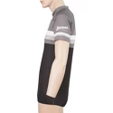 Maillot de cyclisme pour homme Sensor  Cyklo Summer Stripe Black/Grey