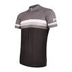 Maillot de cyclisme pour homme Sensor  Cyklo Summer Stripe Black/Grey L