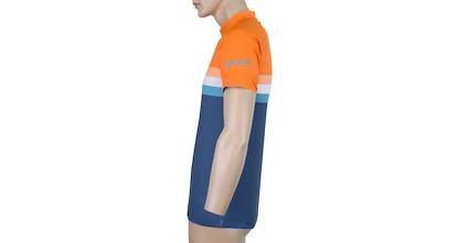 Maillot de cyclisme pour homme Sensor  Cyklo Summer Stripe Blue/Orange