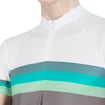 Maillot de cyclisme pour homme Sensor  Cyklo Summer Stripe Grey/Green