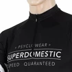 Maillot de cyclisme pour homme Sensor  Cyklo Superdomestic Black