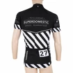 Maillot de cyclisme pour homme Sensor  Cyklo Superdomestic Black