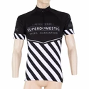 Maillot de cyclisme pour homme Sensor  Cyklo Superdomestic Black