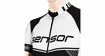 Maillot de cyclisme pour homme Sensor  Cyklo Team Up Black/White