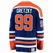 Maillot pour homme Fanatics Breakaway Jersey NHL Vintage Edmonton Oilers Wayne Gretzky 99