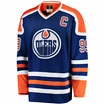 Maillot pour homme Fanatics Breakaway Jersey NHL Vintage Edmonton Oilers Wayne Gretzky 99