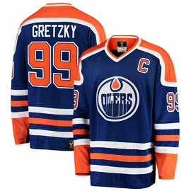 Maillot pour homme Fanatics Breakaway Jersey NHL Vintage Edmonton Oilers Wayne Gretzky 99