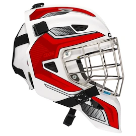 Masque de gardien de but de hockey CCM Axis F5 CCE White/Red Senior