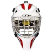 Masque de gardien de but de hockey CCM Axis F5 CCE White/Red Youth