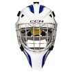 Masque de gardien de but de hockey CCM Axis F5 CCE White/Royal Youth