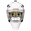 Masque de gardien de but de hockey CCM Axis F5 CCE White Senior