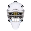 Masque de gardien de but de hockey CCM Axis F5 CCE White Youth