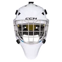 Masque de gardien de but de hockey CCM Axis F5 CCE White Youth