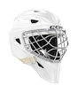 Masque de gardien de but de hockey CCM Axis F9 CCE White Senior