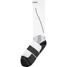 Mi-bas de compression Endurance Ruteng white